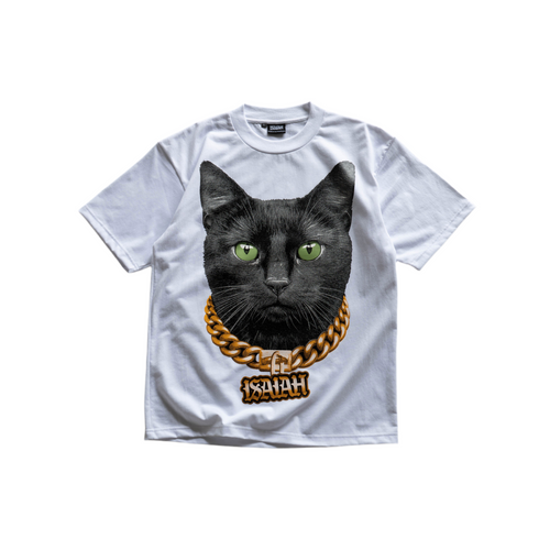 CHAINED SHADOW TEE - WHITE