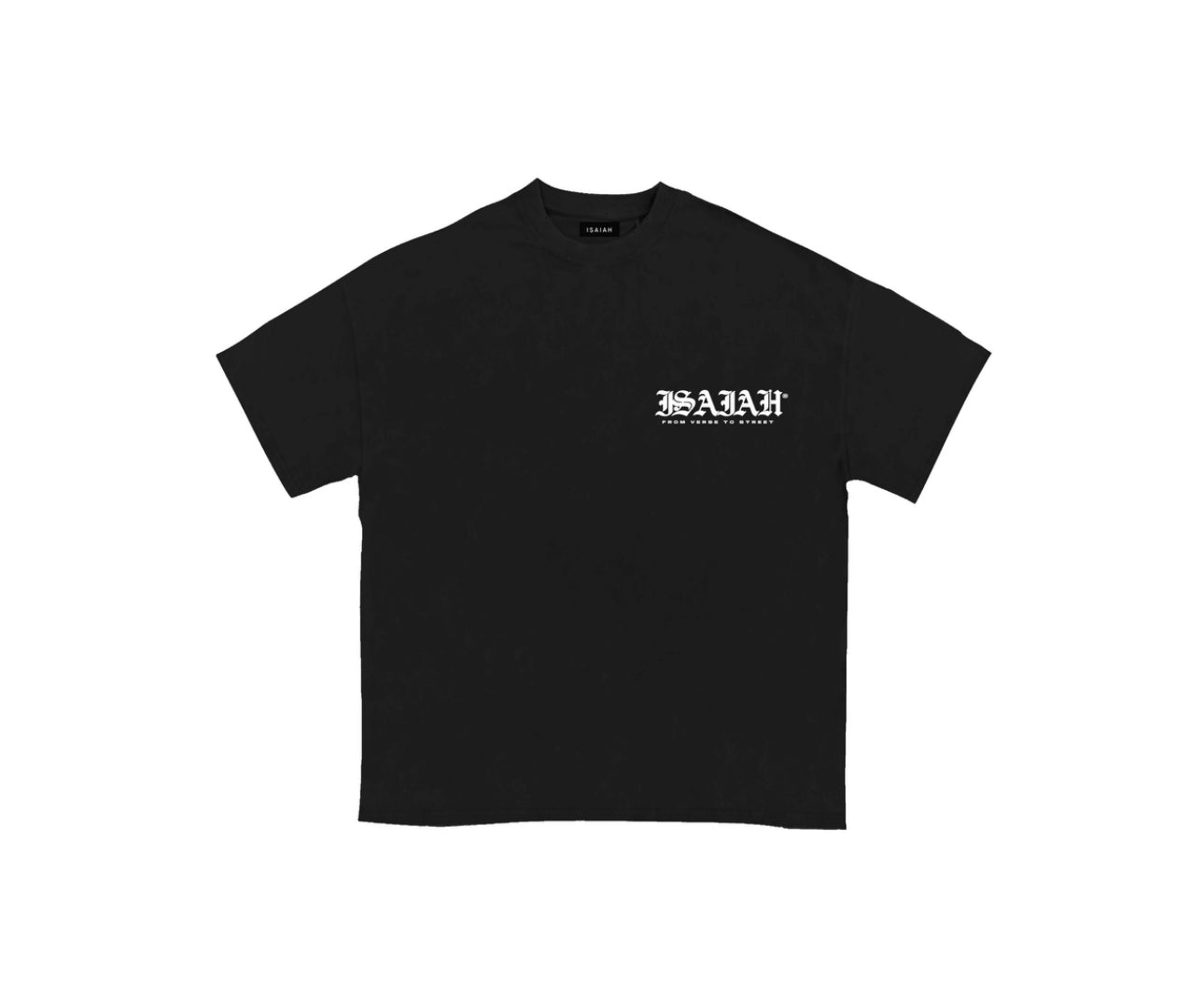 PRAY FOR US TEE IN BLACK