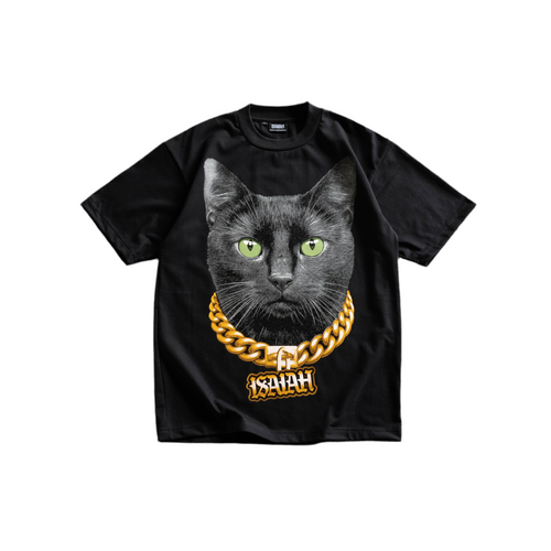 CHAINED SHADOW TEE - BLACK