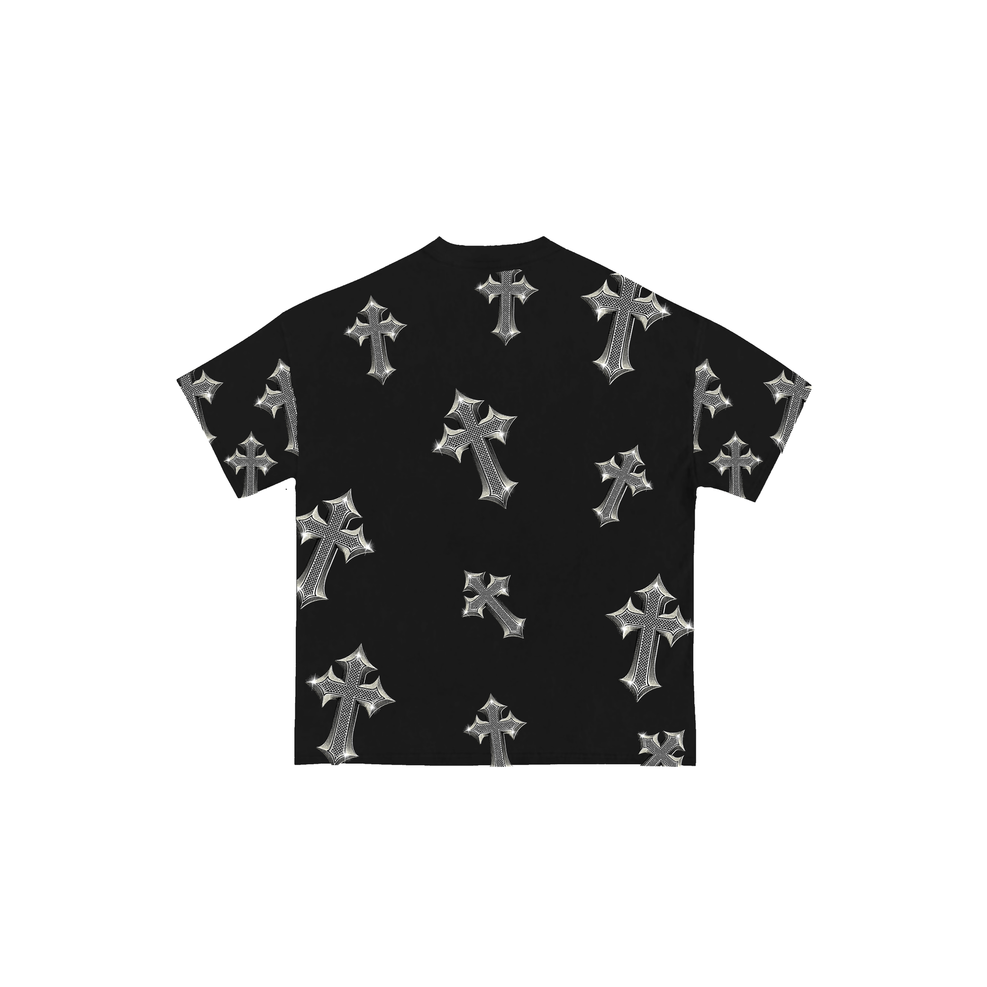 HOLYCROSS TEE IN BLACK
